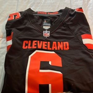 Mens xxl Cleveland browns baker mayfield Jersey Nike nfl